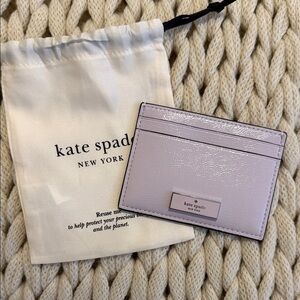 Kate Spade Light Purple Card Holder